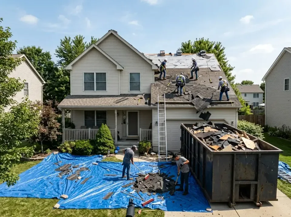 roof-replacement-debris-remova-004 — frequently asked questions, Cheapest Dumpster Rentals in Coralville, IA